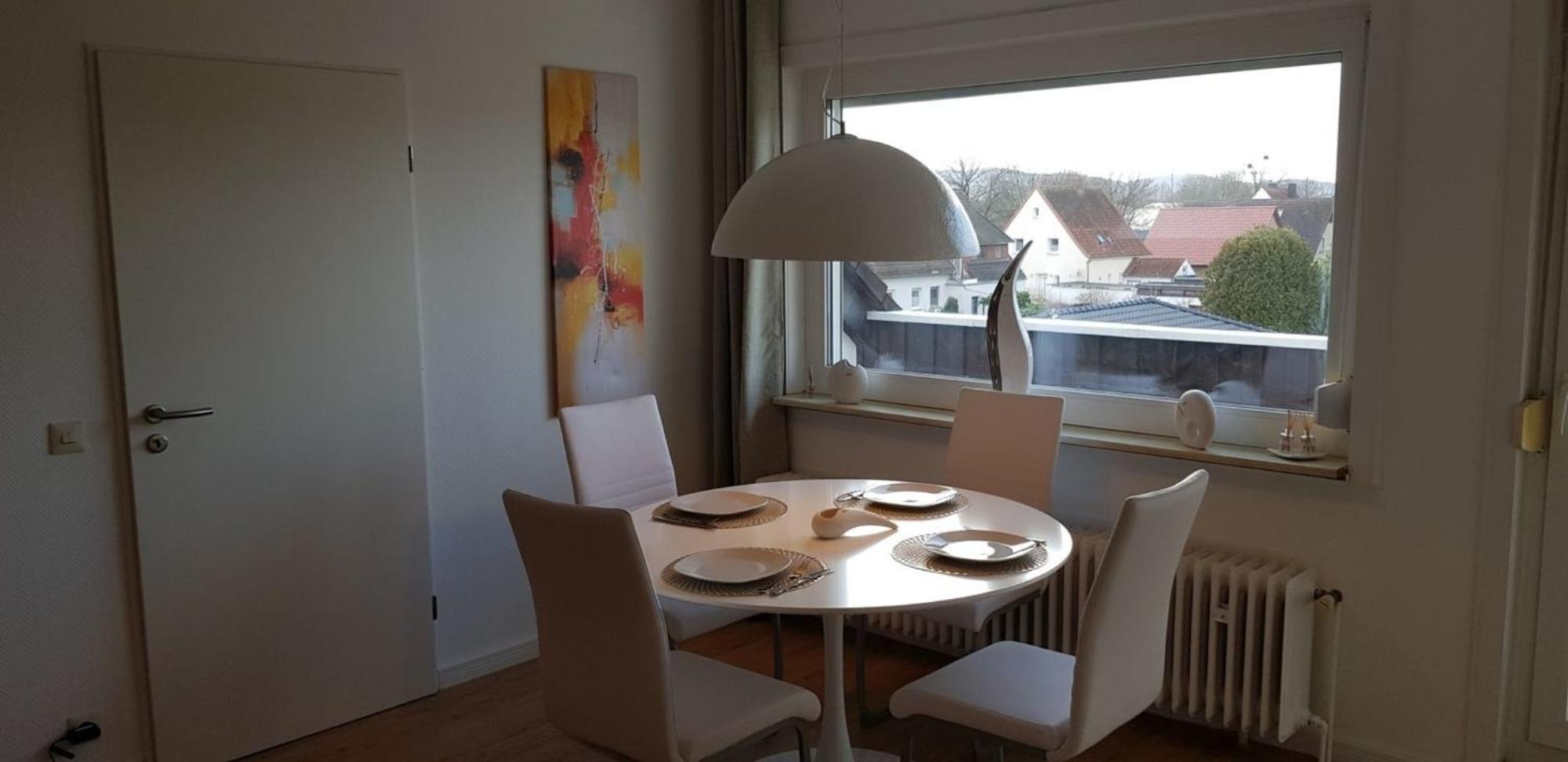 Drosselnest Moderne Design-Wohnung Alles Neu! มินเดิน ภายนอก รูปภาพ